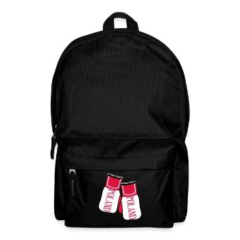 Polish flag Boxing gloves Poland - Backpack - black - Front