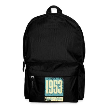 1953 Born Birthday Year of birth - Backpack - black - Front