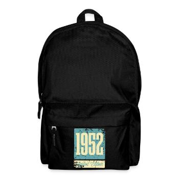 1952 Anniversaire de naissance Année de naissance - Sac à dos - noir - Devant