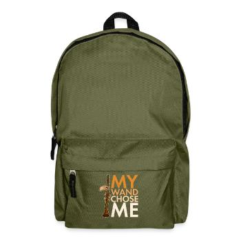 Clarinet Instrument Clarinetist Musicians - Rucksack - Olivgrün - Vorne
