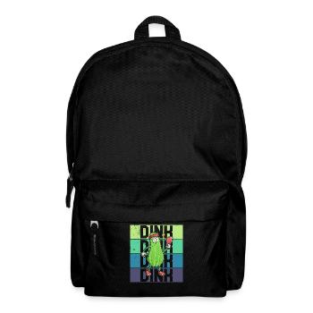 Pickelball Pickle Schläger Gurke Lustig - Rucksack - Schwarz - Vorne