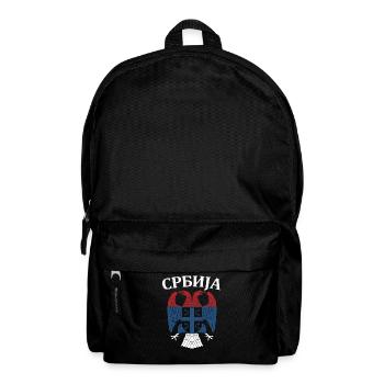 Srbija Serbia Serbian Serbian Yugoslavija Belgrade - Rucksack - Schwarz - Vorne