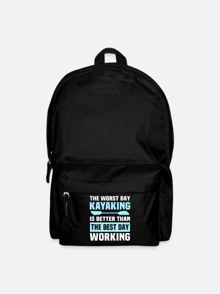 Kayak Kayakiste Kayak - Sac à dos - noir