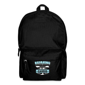 Kayaking Kayaker Kayak - Backpack - black - Front