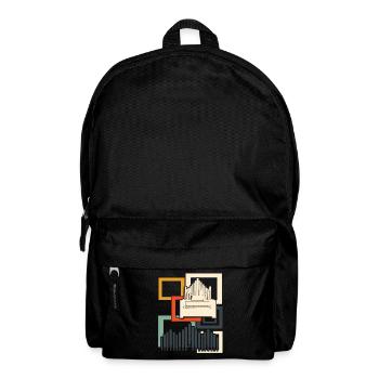 Organ Organ Player Retro Organist - Backpack - black - Front