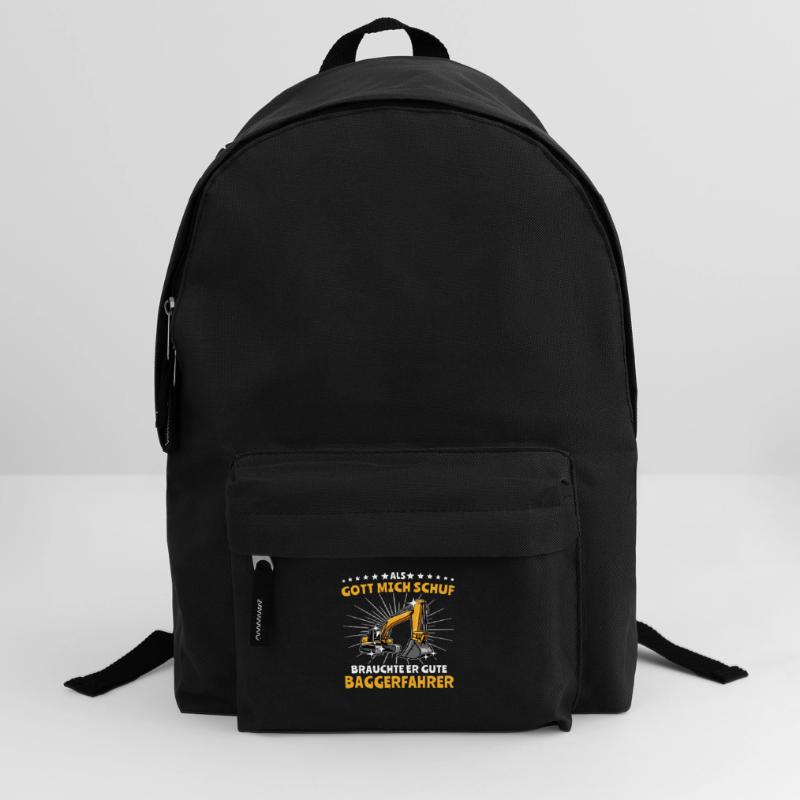 Baggerführer Bagger Baggerfahrer Rucksack