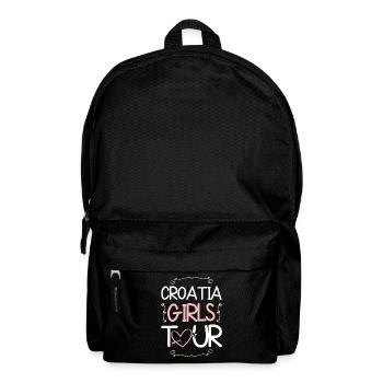 Tournée des filles en Croatie - Sac à dos - noir - Devant