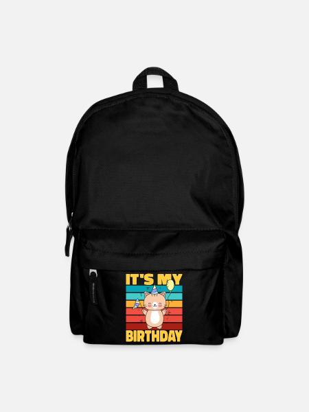 It's My Birthday Design for Birthday Party - Backpack - black