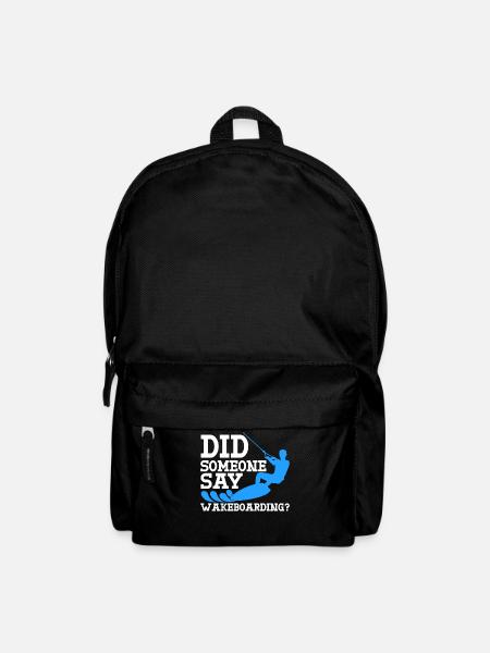 Wakeboard Wakeboarder Wakeboarding - Rucksack - Schwarz