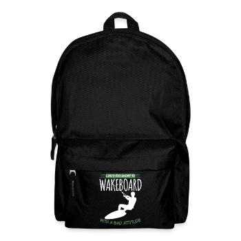Wakeboarder Wakeboarding Wakeboard - Sac à dos - noir - Devant