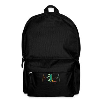 Volleyballspieler EKG Beach Volleyball - Rucksack - Schwarz - Vorne