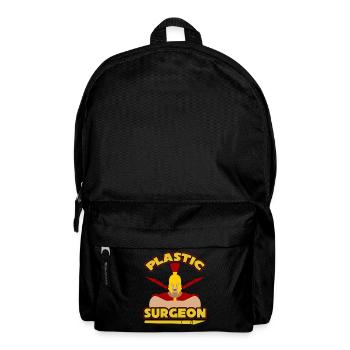 Modellbauer lustig Modellbau - Rucksack - Schwarz - Vorne