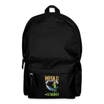 Whale Watcher in Training - Whale Watching - Backpack - black - Front