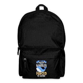 Born to Whale Watching - Whale Watching - Backpack - black - Front