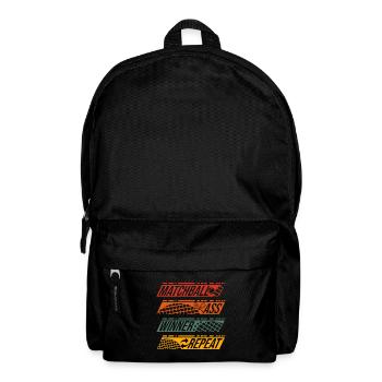 Funny Tennis Art Matchball Ass Winner Repeat Gift - Rucksack - Schwarz - Vorne