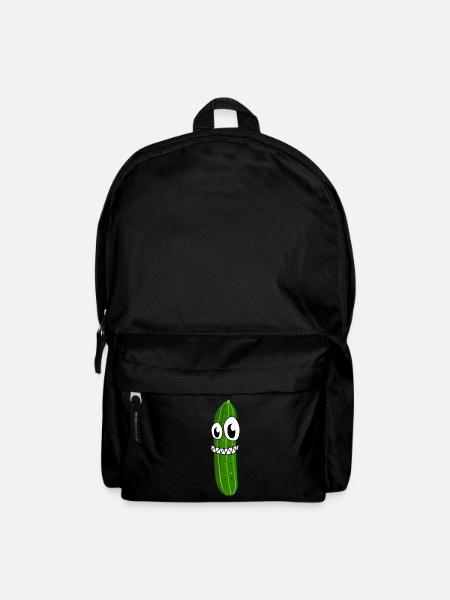 Gurken verrückte Gurke - Rucksack - Schwarz