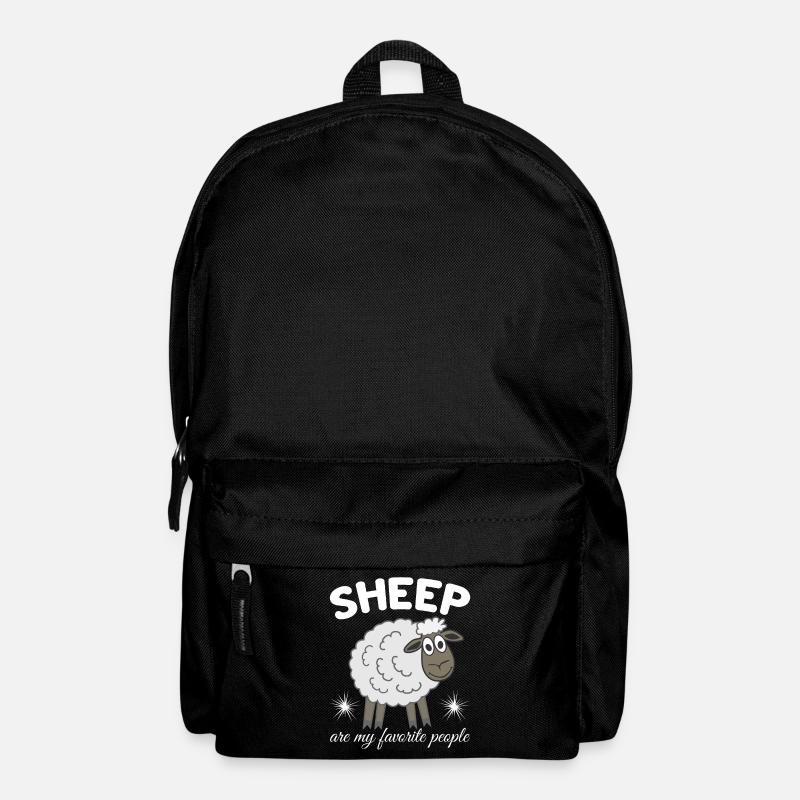 Moutons Moutons Berger Moutons - Sac à dos - noir
