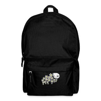 Bärtierchen Tardigrade Blüten - Rucksack - Schwarz - Vorne