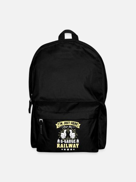 Gartenbahn Modelleisenbahn - Rucksack - Schwarz