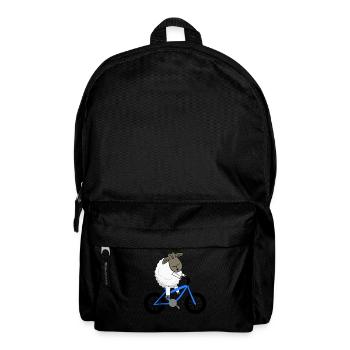 Moutons à vélo - Sac à dos - noir - Devant
