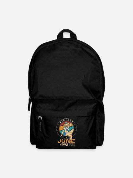 Vintage 1995 - Born In June 1995 - Rucksack - Schwarz