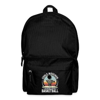 Basketball Basketballerin Frauen Basketball - Rucksack - Schwarz - Vorne
