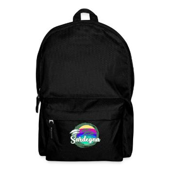 Sardinien Retro Sardegna Sardinia - Backpack - black - Front