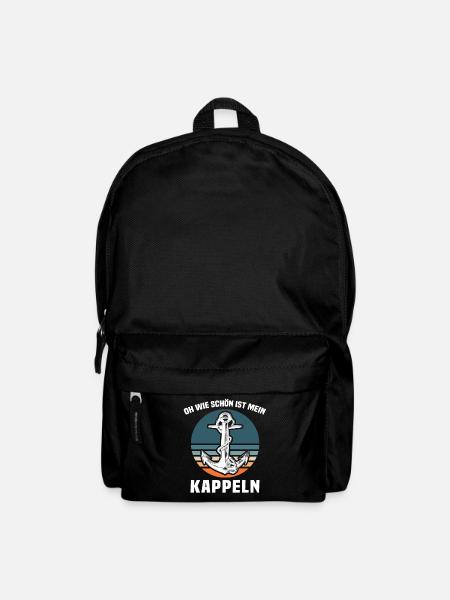 Kappeln Kappelner Spruch - Rucksack - Schwarz