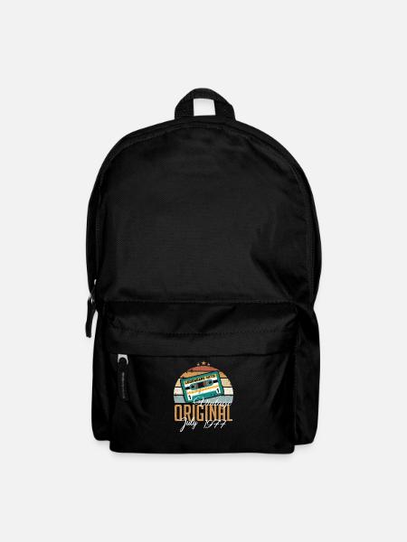 July 1977 Vintage Vintage Birthday July 1977 - Backpack - black