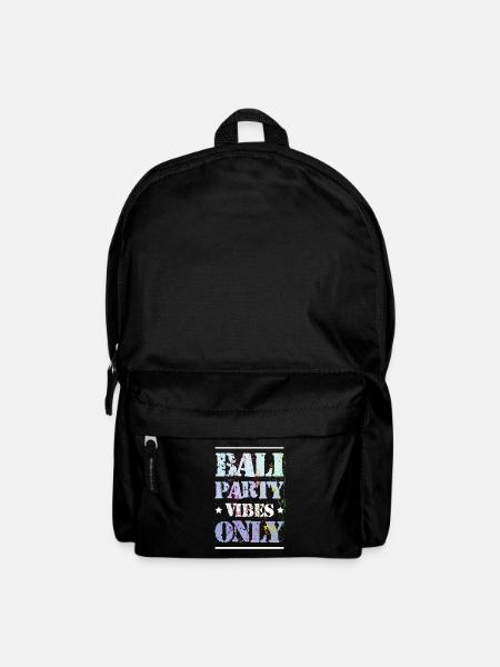 Bali Party Vibes - Rucksack - Schwarz