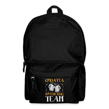 Croatia Drinking Team - Backpack - black - Front