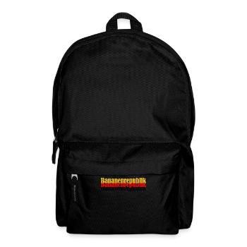 Bananenrepublik Deutschland - Rucksack - Schwarz - Vorne
