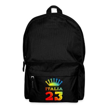 Italia 23 Trikot 2023 - Rucksack - Schwarz - Vorne