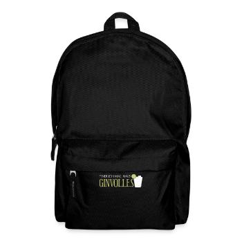Gin - Endlich mal was Ginvolles. - Rucksack - Schwarz - Vorne