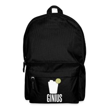 Gin - Ginius - Rucksack - Schwarz - Vorne