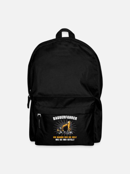 Baggerfuehrer Baggerfahrer - Rucksack - Schwarz
