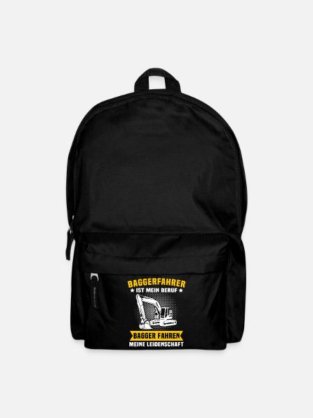 Baggerfuehrer Baggerfahrer - Rucksack - Schwarz