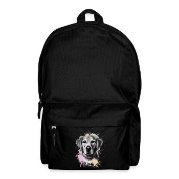 Golden Retriever - Backpack - black - Front