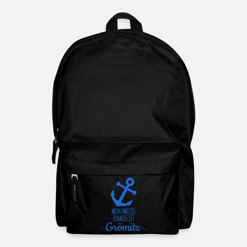 Grömitz Schleswig-Holstein - Rucksack - Schwarz
