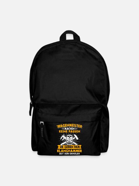 Wagenmeister Zugtechniker - Rucksack - Schwarz