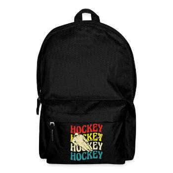 Eishockey Hockey sur glace - Sac à dos - noir - Devant