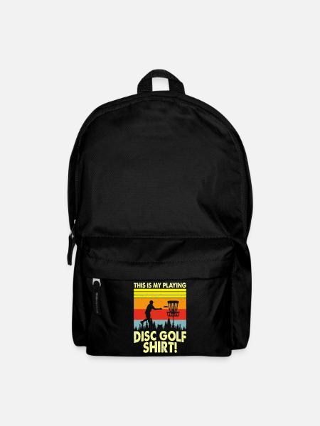 Discgolf Disc Golf - Rucksack - Schwarz