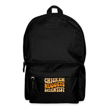 Chicken Nuggets - Backpack - black - Front