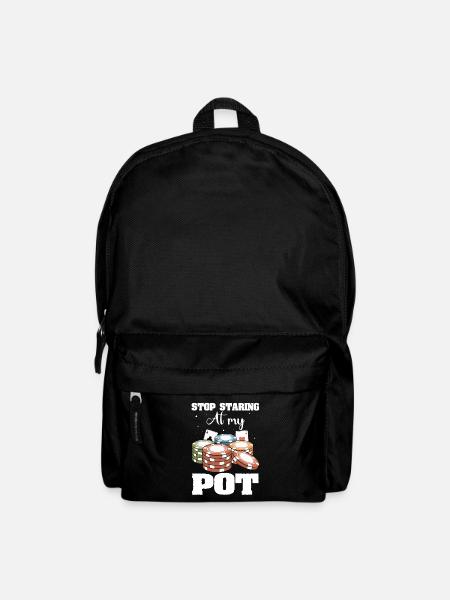 Poker Poker Poker Cards - Backpack - black