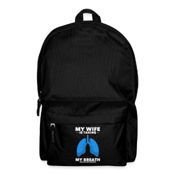 Atemtherapeut Lunge - Rucksack - Schwarz - Vorne