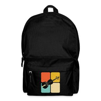 Violine Violinist - Rucksack - Schwarz - Vorne