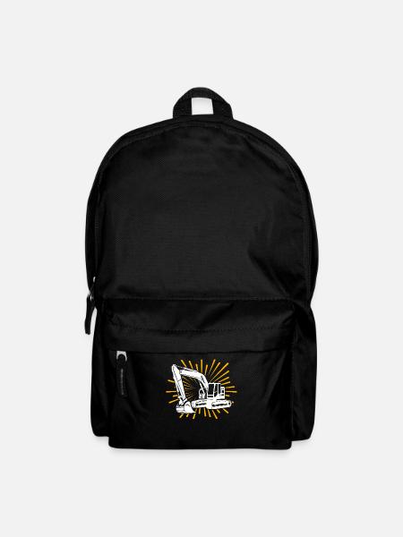 Bagger - Rucksack - Schwarz