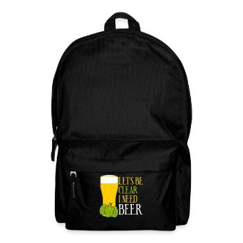 Beer Party Hobby Brewer Beer Brewer - Backpack - black - Front