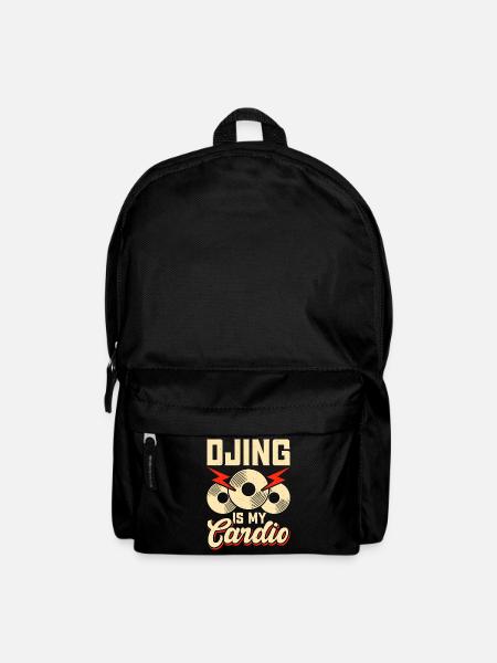 Dj Djing - Rucksack - Schwarz
