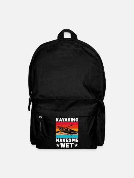 Kayak Kayaker Kayaker - Backpack - black